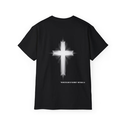 Black And White Glow Cross